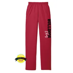 FZS Bulldogs Cheer Open Bottom Cuff Sweatpants