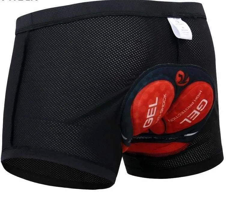 Gel Padded Shockproof bike shorts with padding