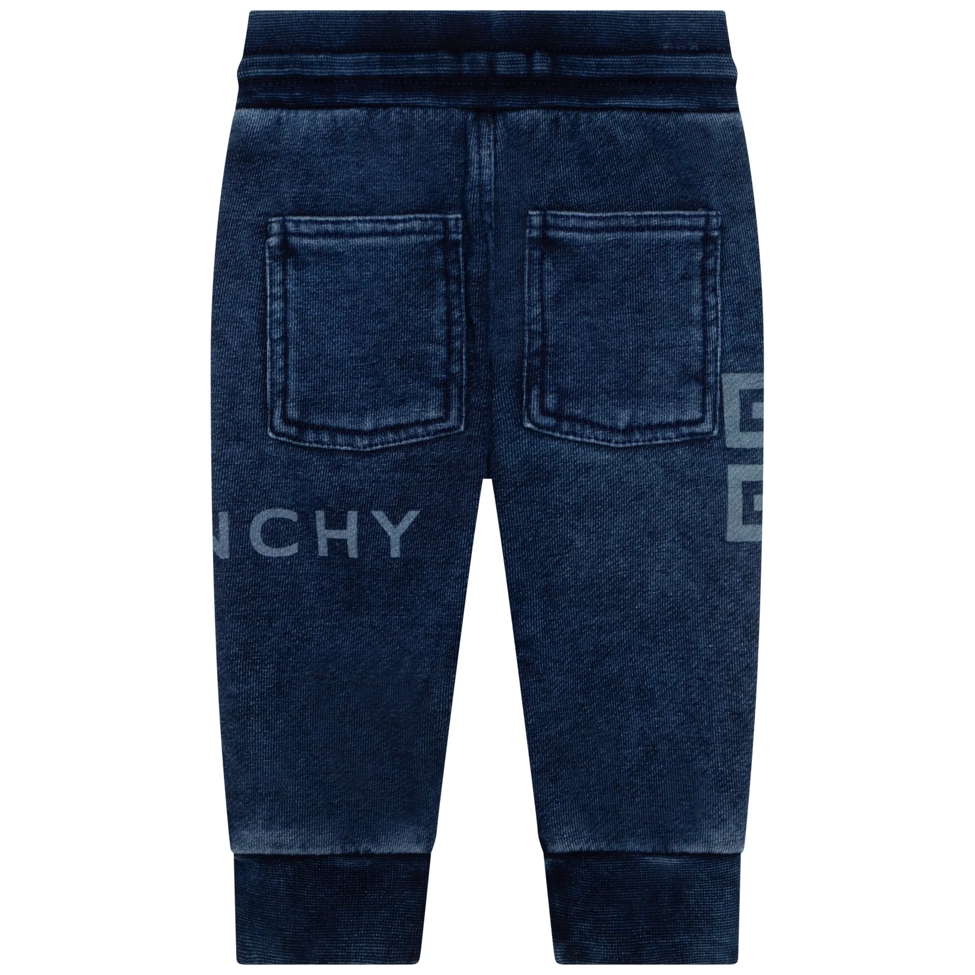 Givenchy Baby Boys Denim Blue Sweatpants