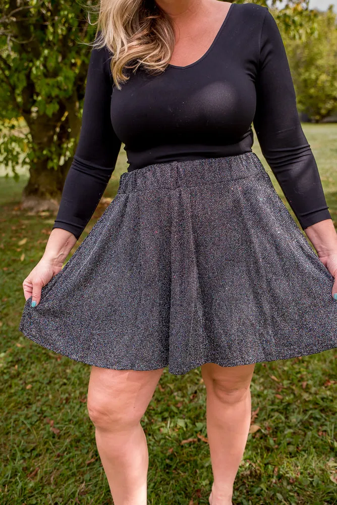 Glitz in the Night Skirt [Online Exclusive]