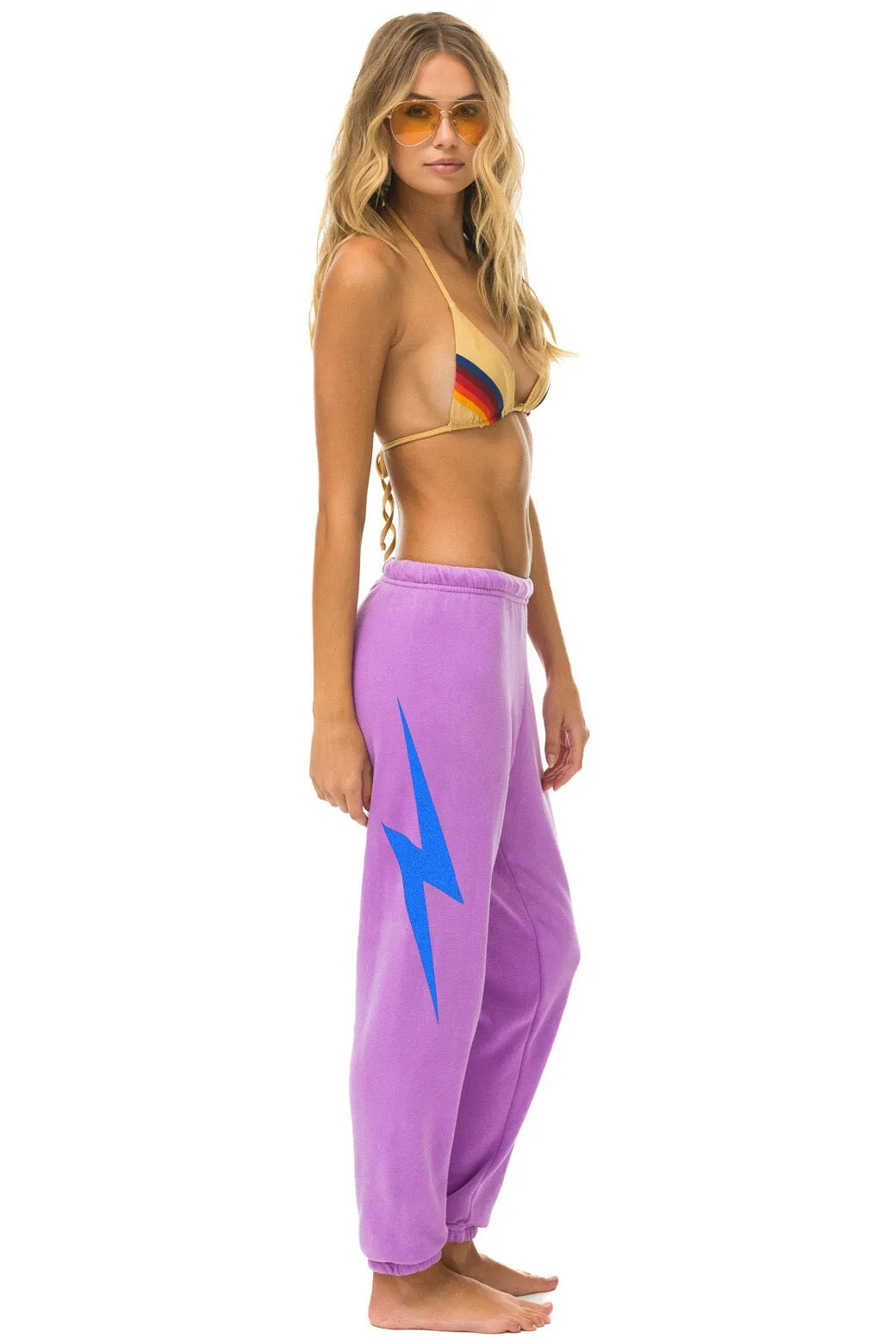 GOV BALL 2024 UNISEX SWEATPANTS - NEON PURPLE