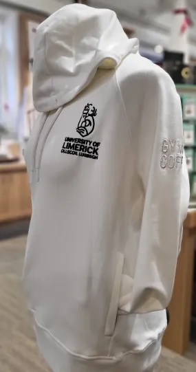 Gym   Coffee White Pullover Hoodie 2024 Range