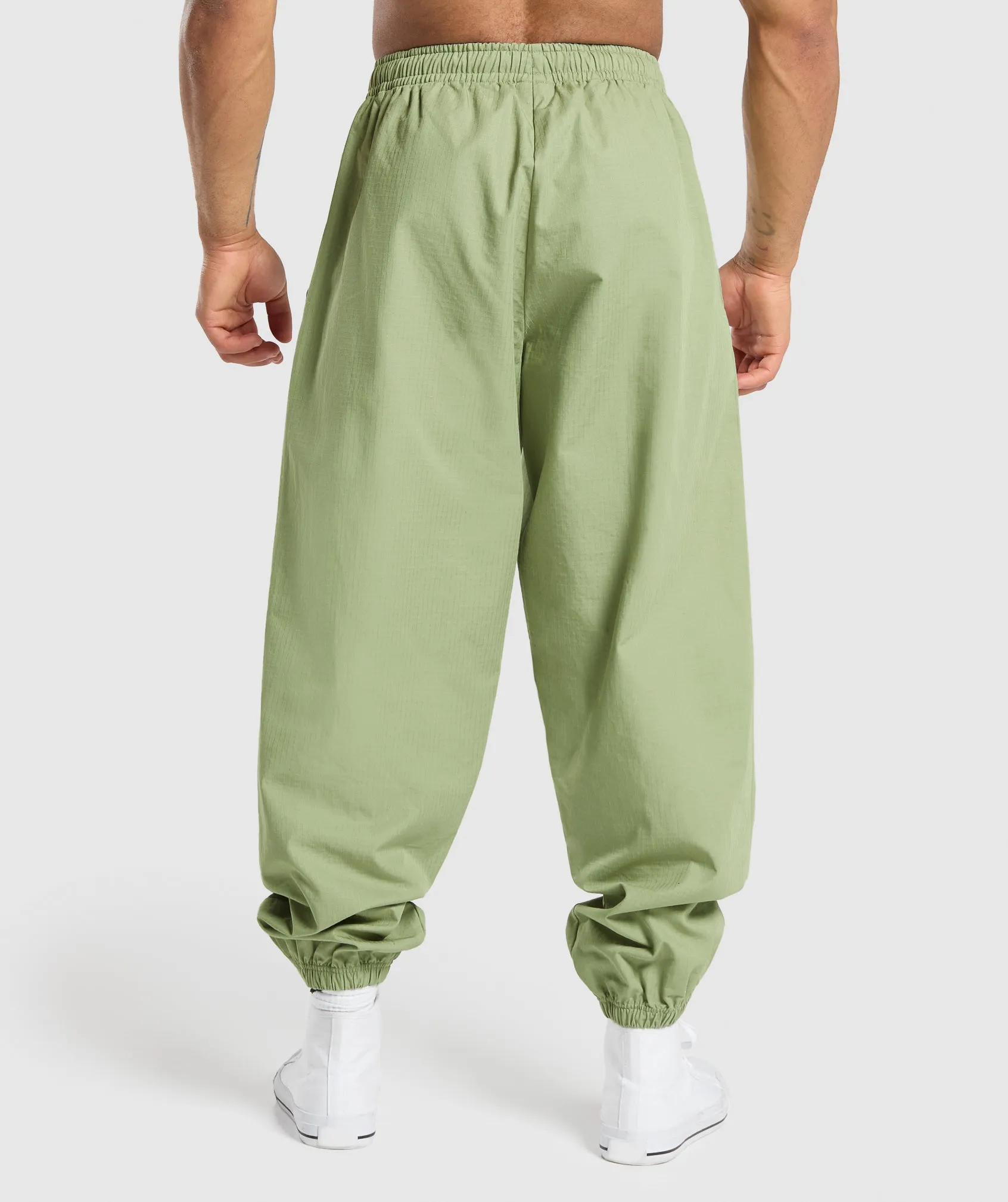 Gymshark Pumper Pants - Natural Sage Green