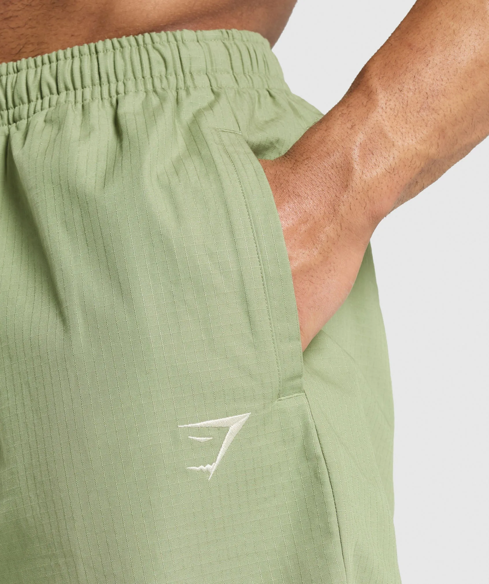 Gymshark Pumper Pants - Natural Sage Green