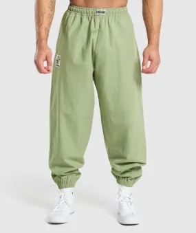 Gymshark Pumper Pants - Natural Sage Green