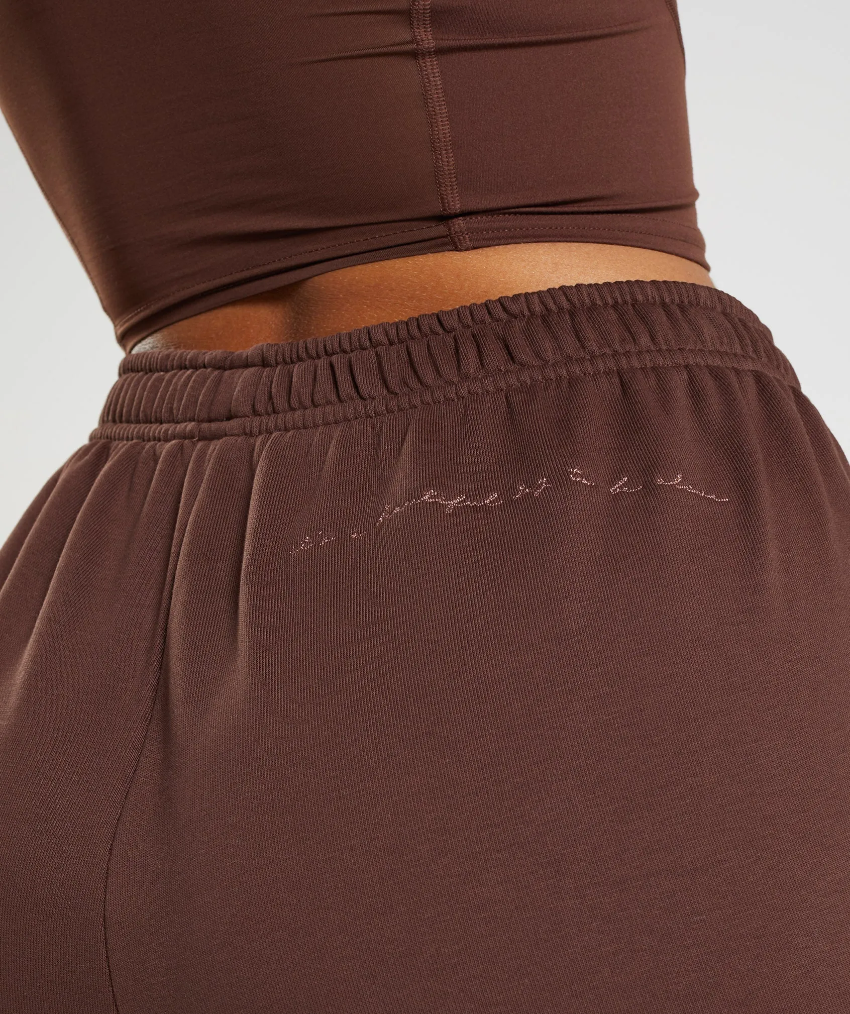 Gymshark Whitney Loose Joggers - Rekindle Brown