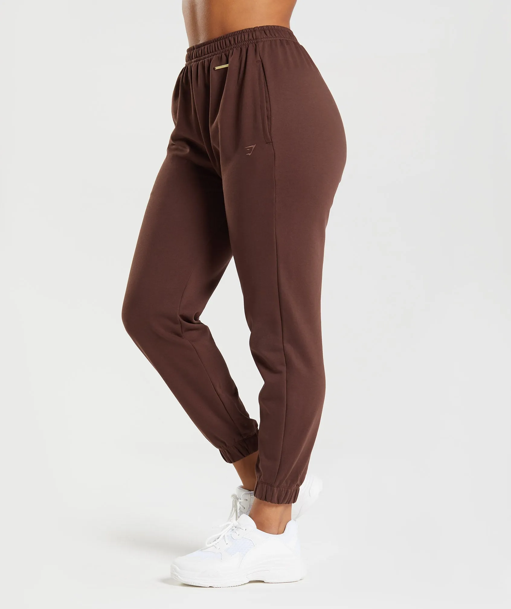 Gymshark Whitney Loose Joggers - Rekindle Brown