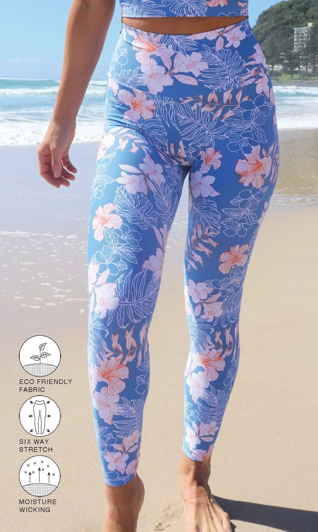 Hibiscus Kiss Ultra High Waist Leggings