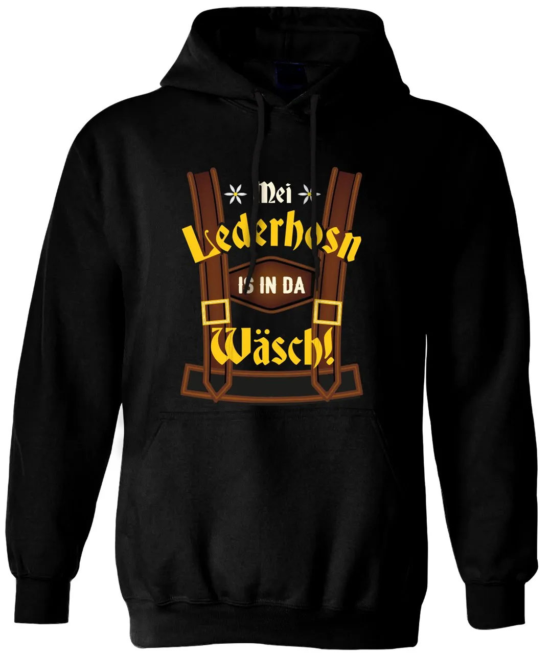 Hoodie - Mei Lederhosn is in da Wäsch!