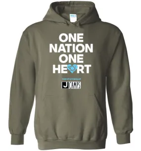 J Camps Baltimore One Nation One Heart Hoodie (English)