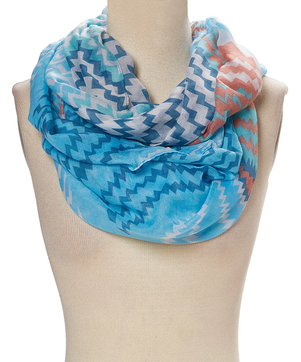 JC015001 Chevron Infinity Scarf