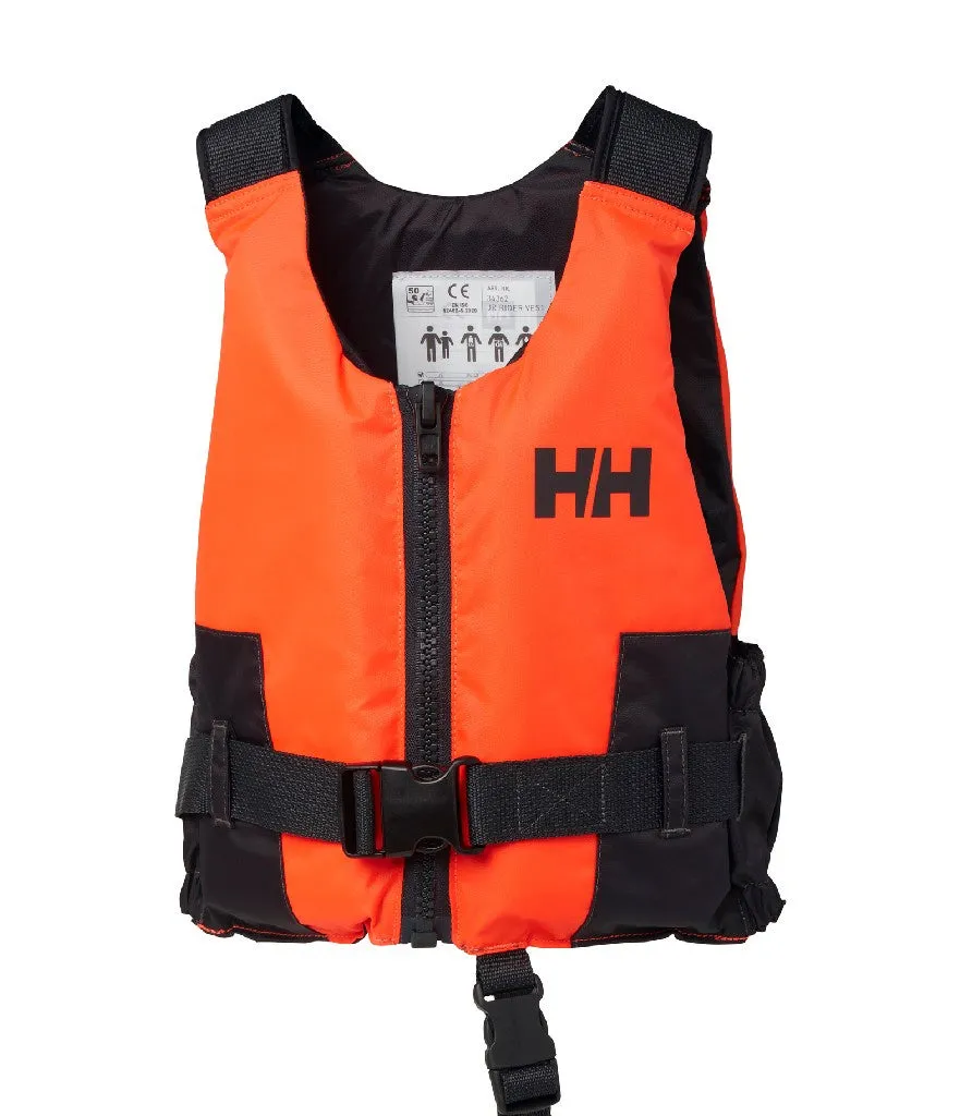 JUNIOR RIDER LIFE VEST - FLUORO ORANGE