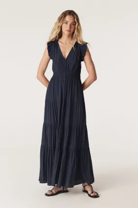 Kahlo Maxi Dress - Navy