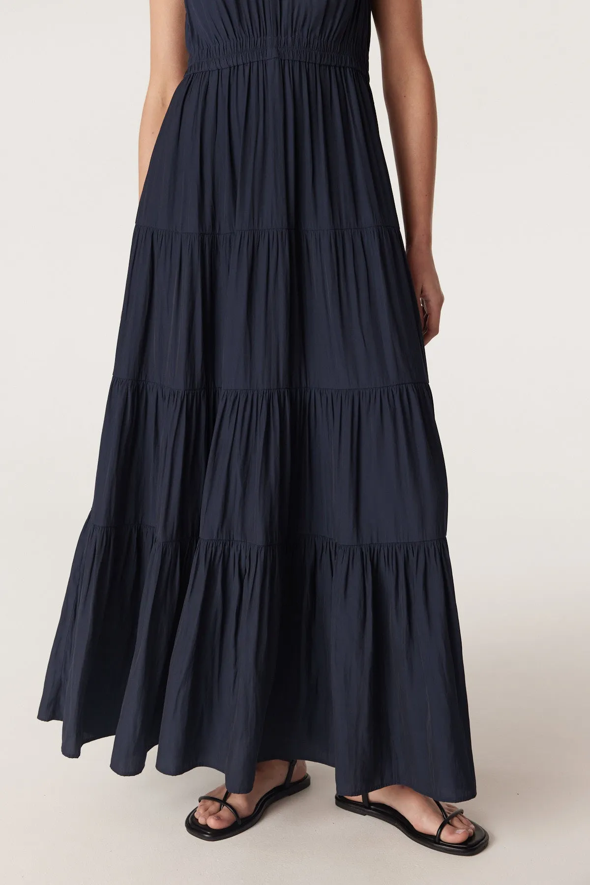 Kahlo Maxi Dress - Navy