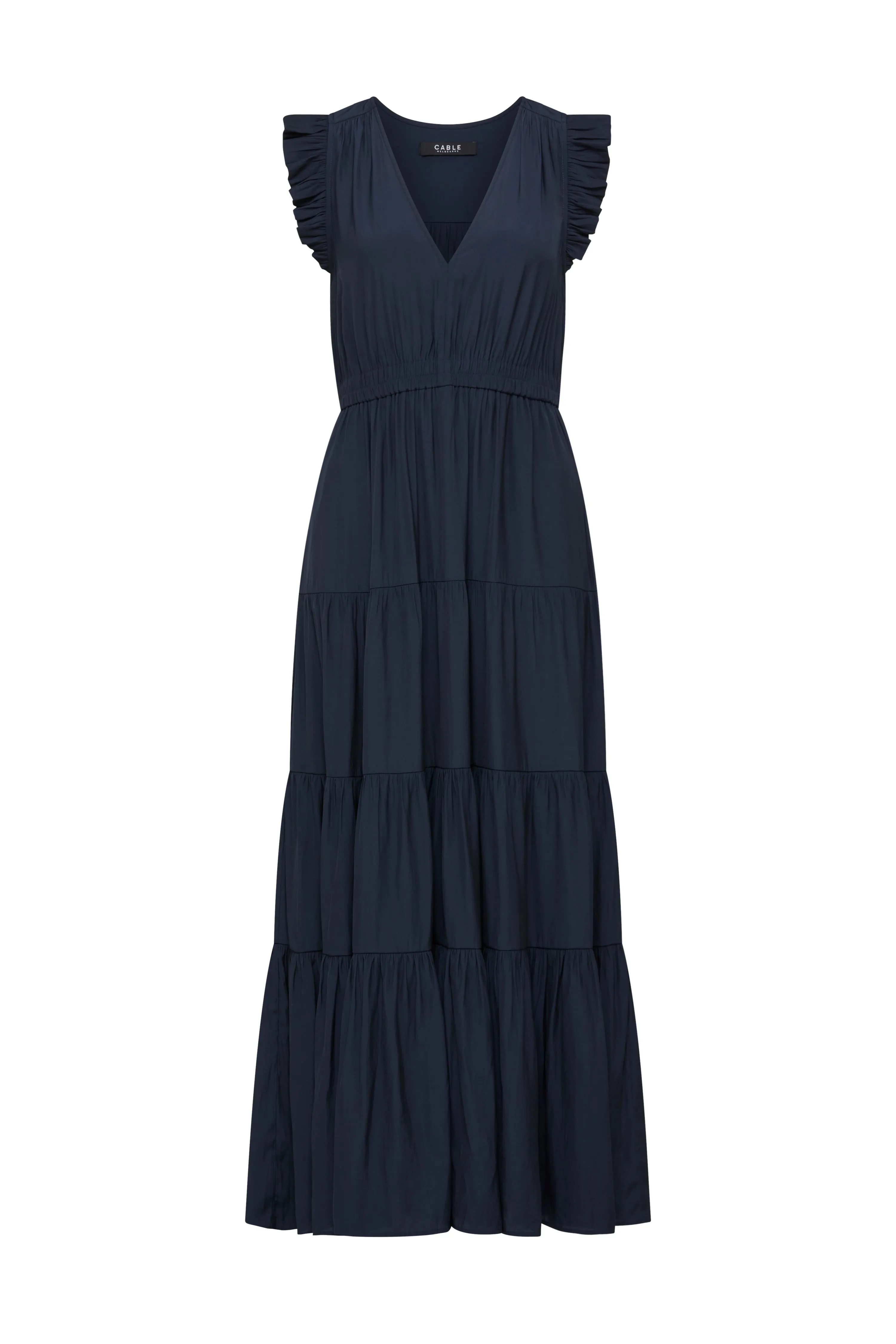 Kahlo Maxi Dress - Navy