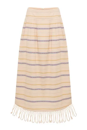 Kuna Fringe Skirt - Final Sale