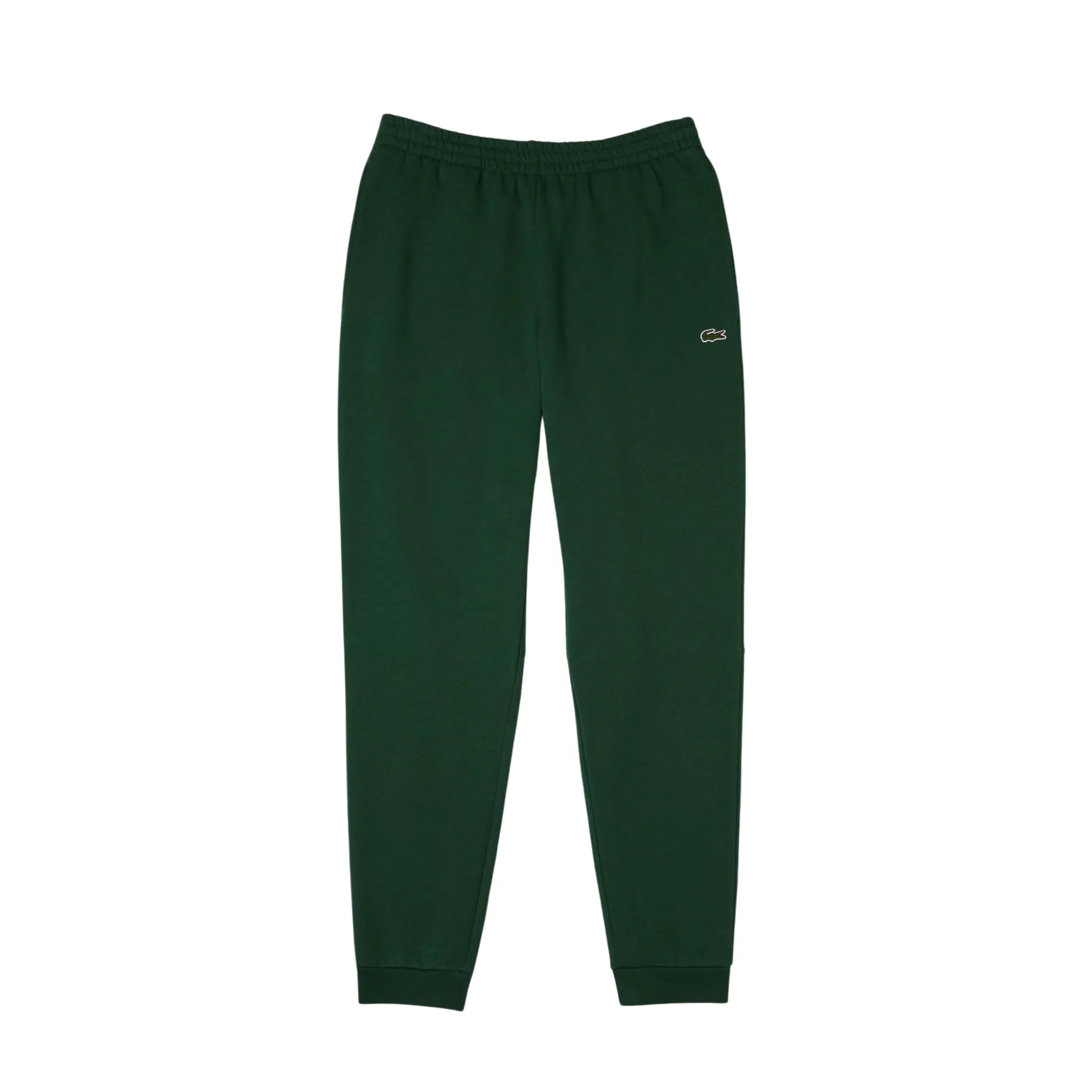 Lacoste Tapered Fit Fleece Trackpants (Green)