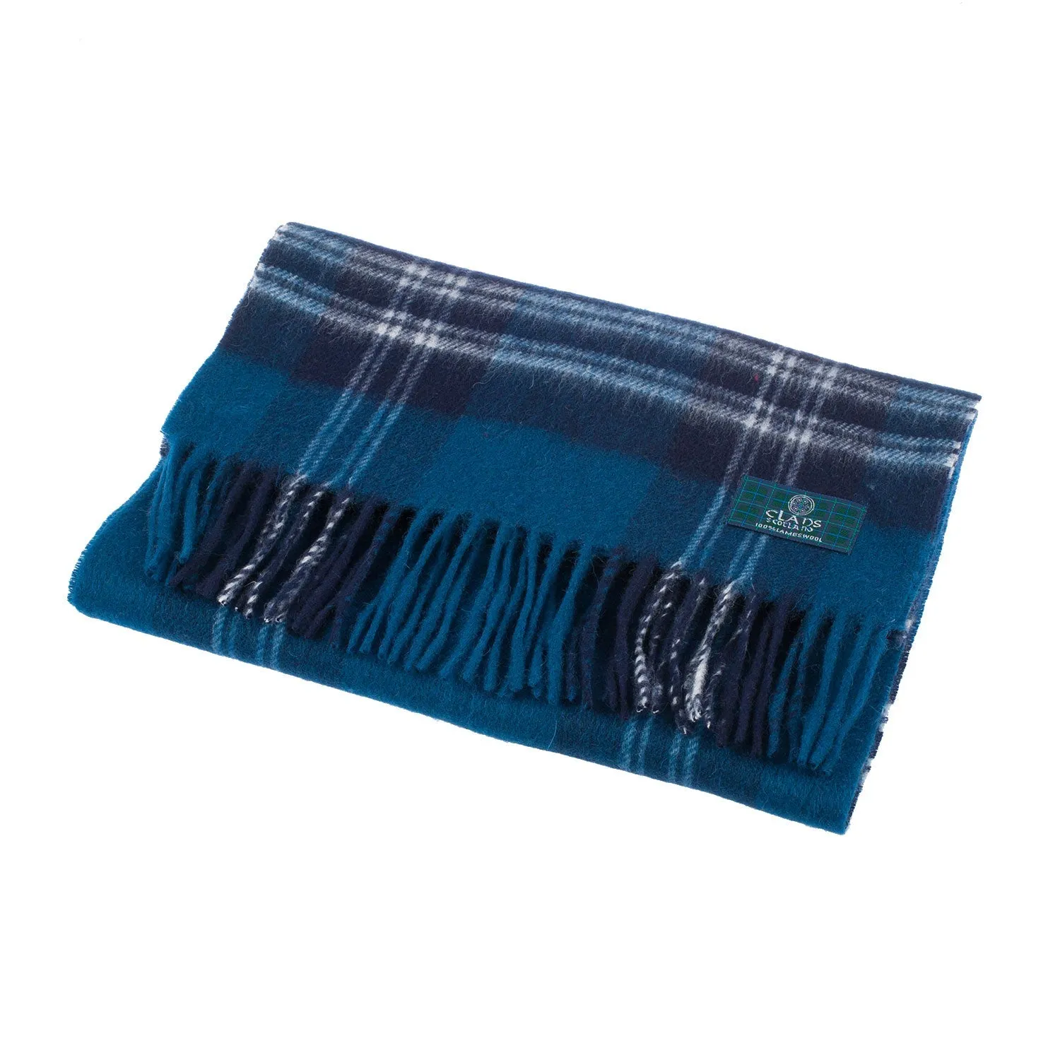 Lambswool Scottish Tartan Clan Scarf  Earl Of St Andrews