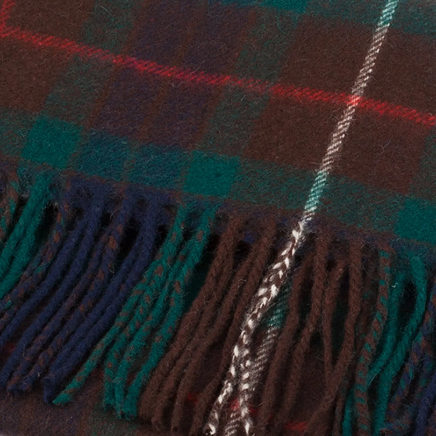 Lambswool Scottish Tartan Clan Scarf  Fraser Hunting