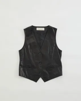 LEATHER VEST