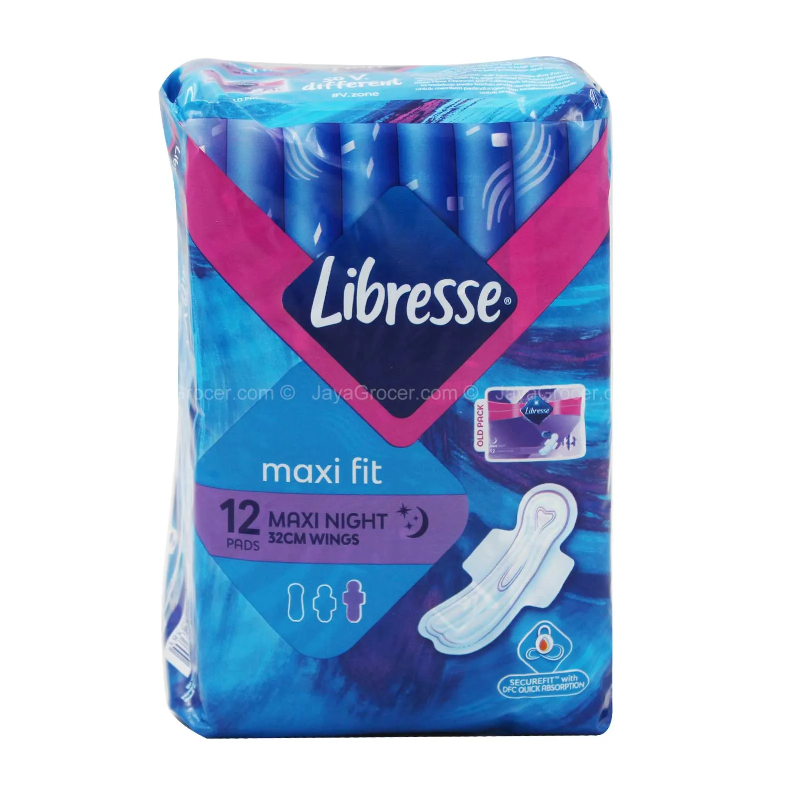 Libresse Maxi Night Wing Pad 32cm x 12