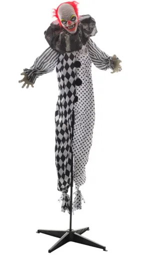 Life Size Horror Clown Halloween Decoration