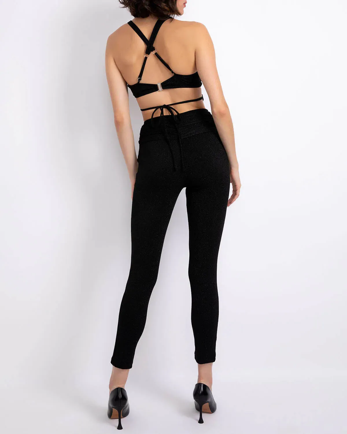 Lurex Cut Out Jumpsuit