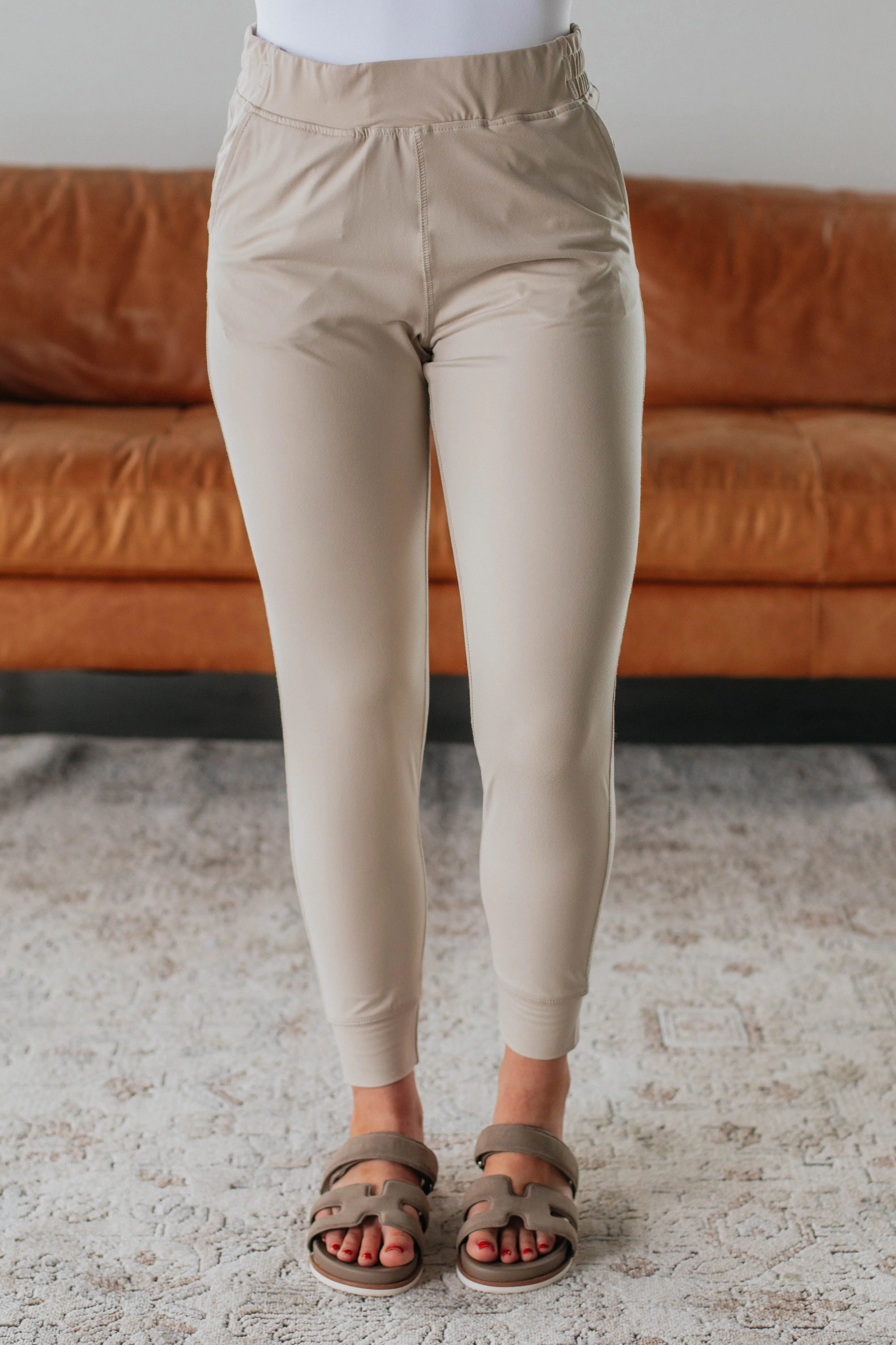 Lynnea Lounge Joggers - Natural