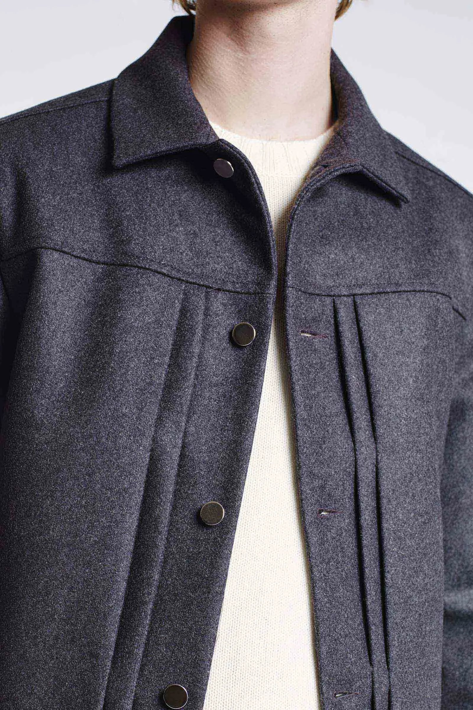 Manuel - Dark Grey - Italian Wool