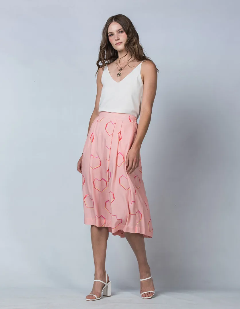 Margot Skirt - Neon Heart