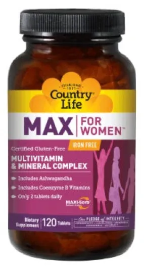 MAX FOR WOMEN™, 120 TAB