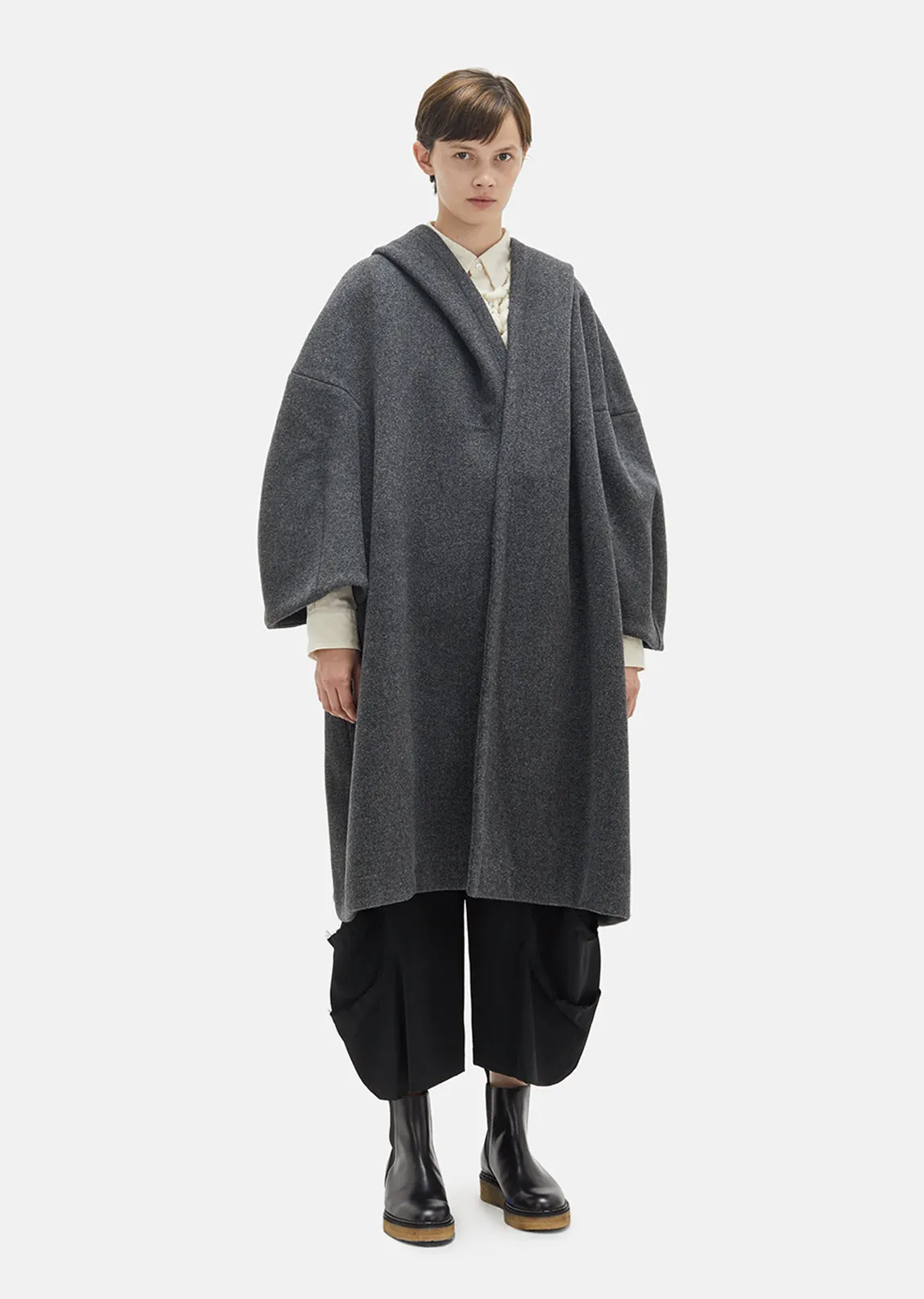 Melton Wool Overcoat