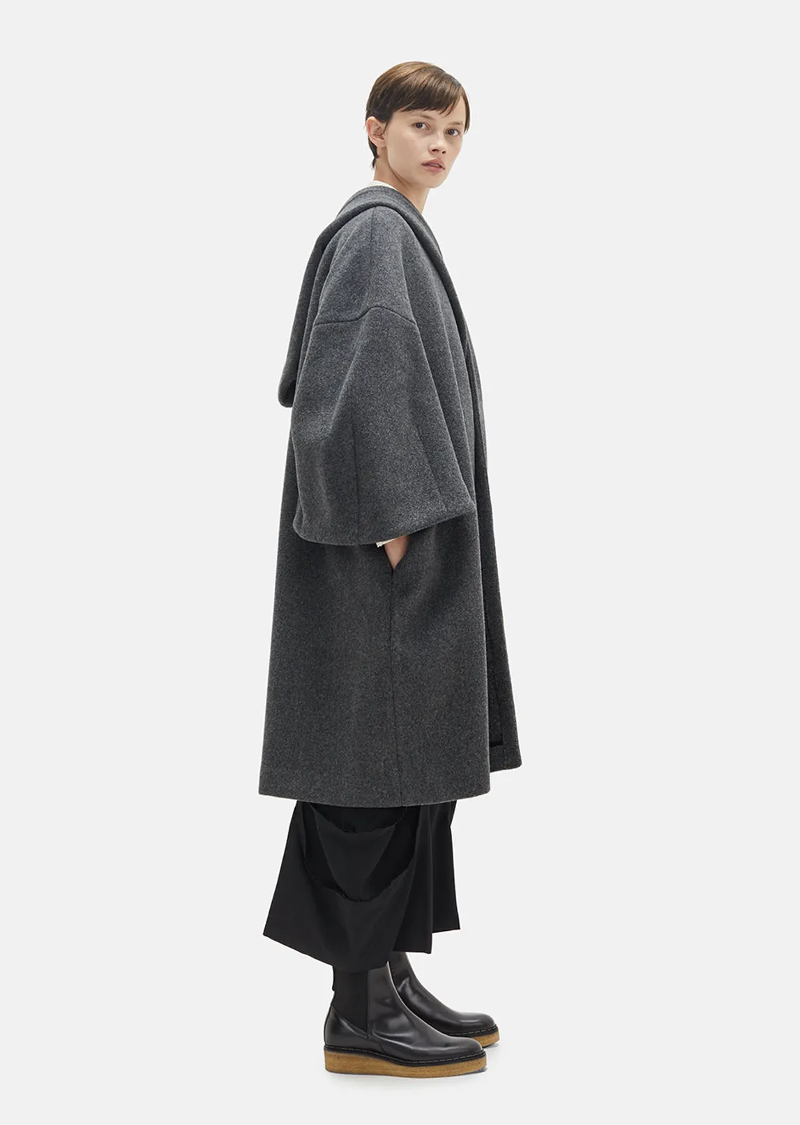 Melton Wool Overcoat