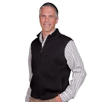 Men's Bucksport Zip Alpaca Vest