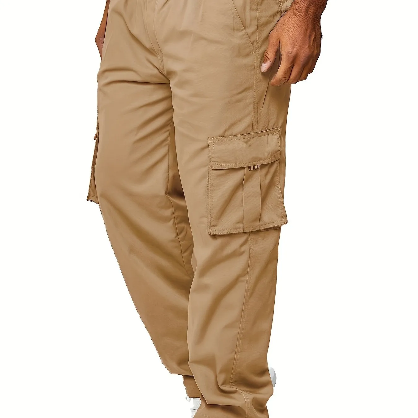 Mens Cargo Pants Casual Jogger Multi Pockets Outdoor Hiking Work Sweatpants Workout Joggers