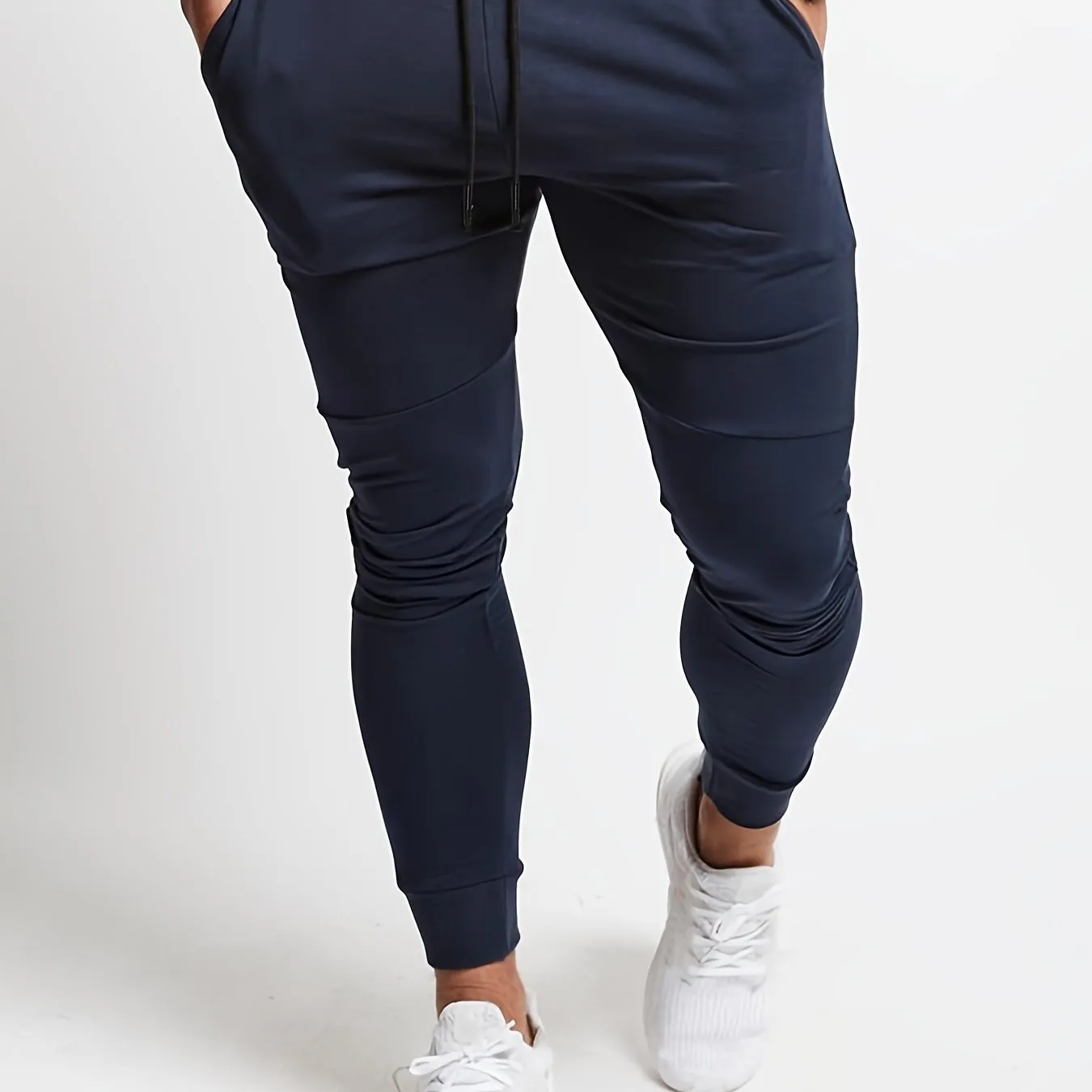 Men's Slim Fit Drawstring Sweatpants, Casual Joggers for Winter & Fall, Perfect for Running and Jogging