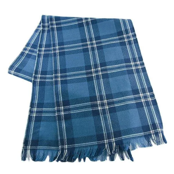 Morrison Red Modern Light Weight Tartan Scarf