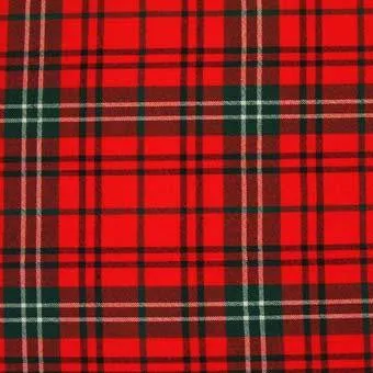 Morrison Red Modern Light Weight Tartan Scarf