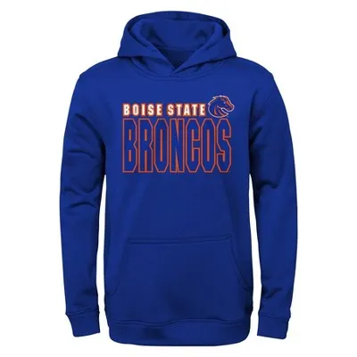 NCAA Boise State Broncos Boys' Poly Scuba Hoodie - S