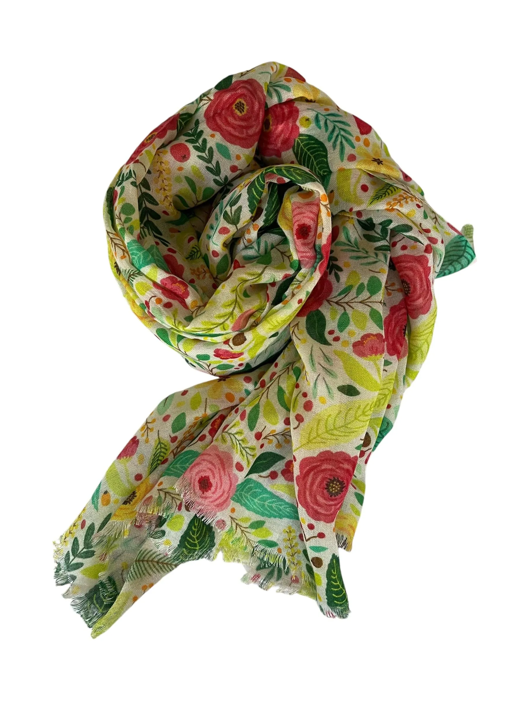 NEW! Floral Scarf - Spring Garden