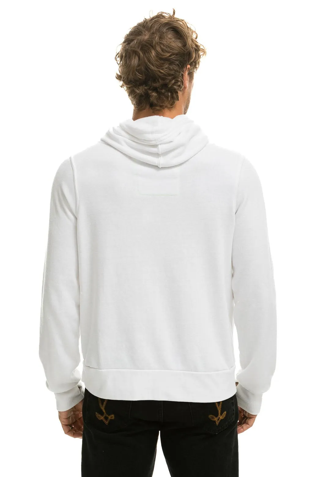 NINJA PULLOVER HOODIE - WHITE