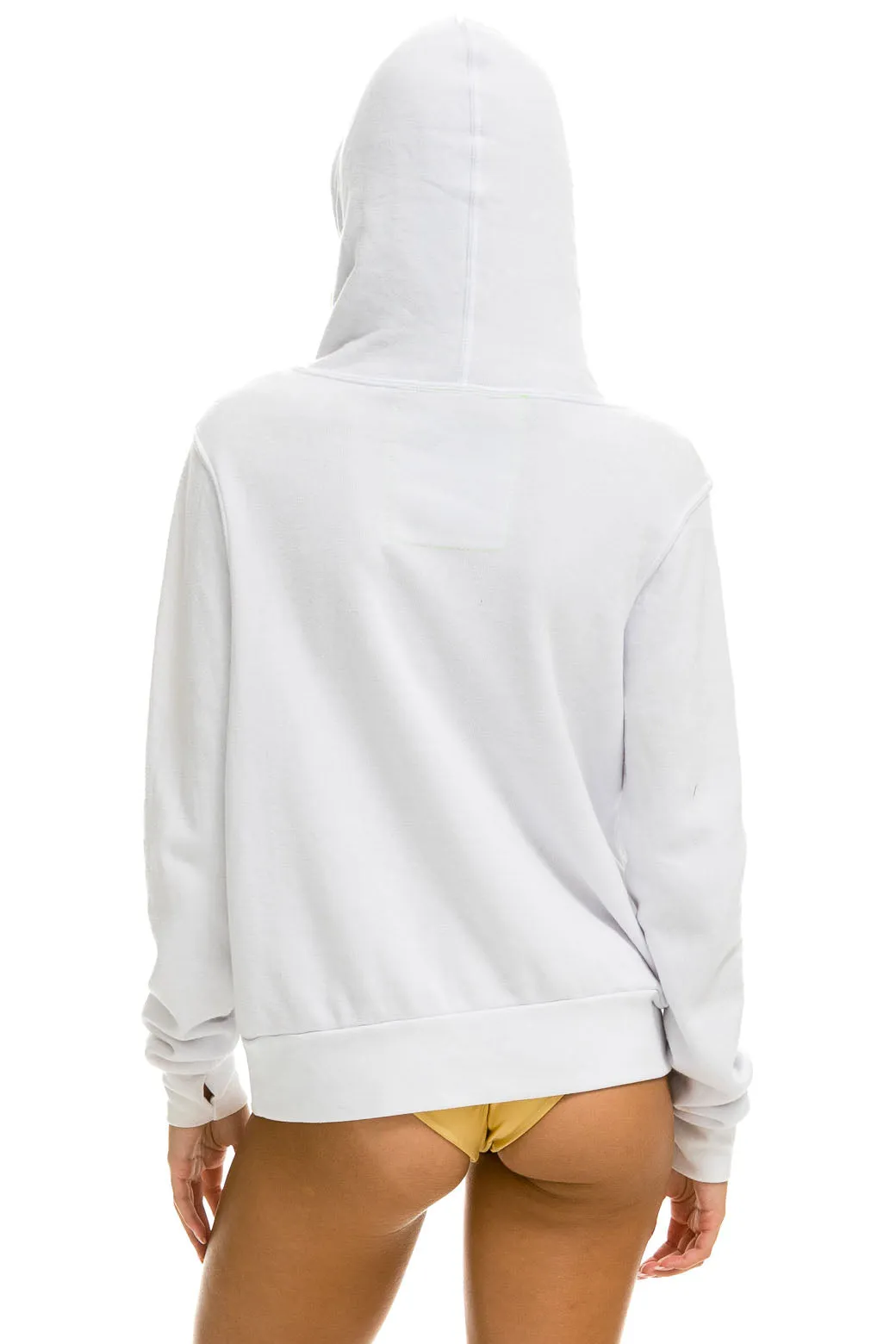 NINJA PULLOVER HOODIE - WHITE