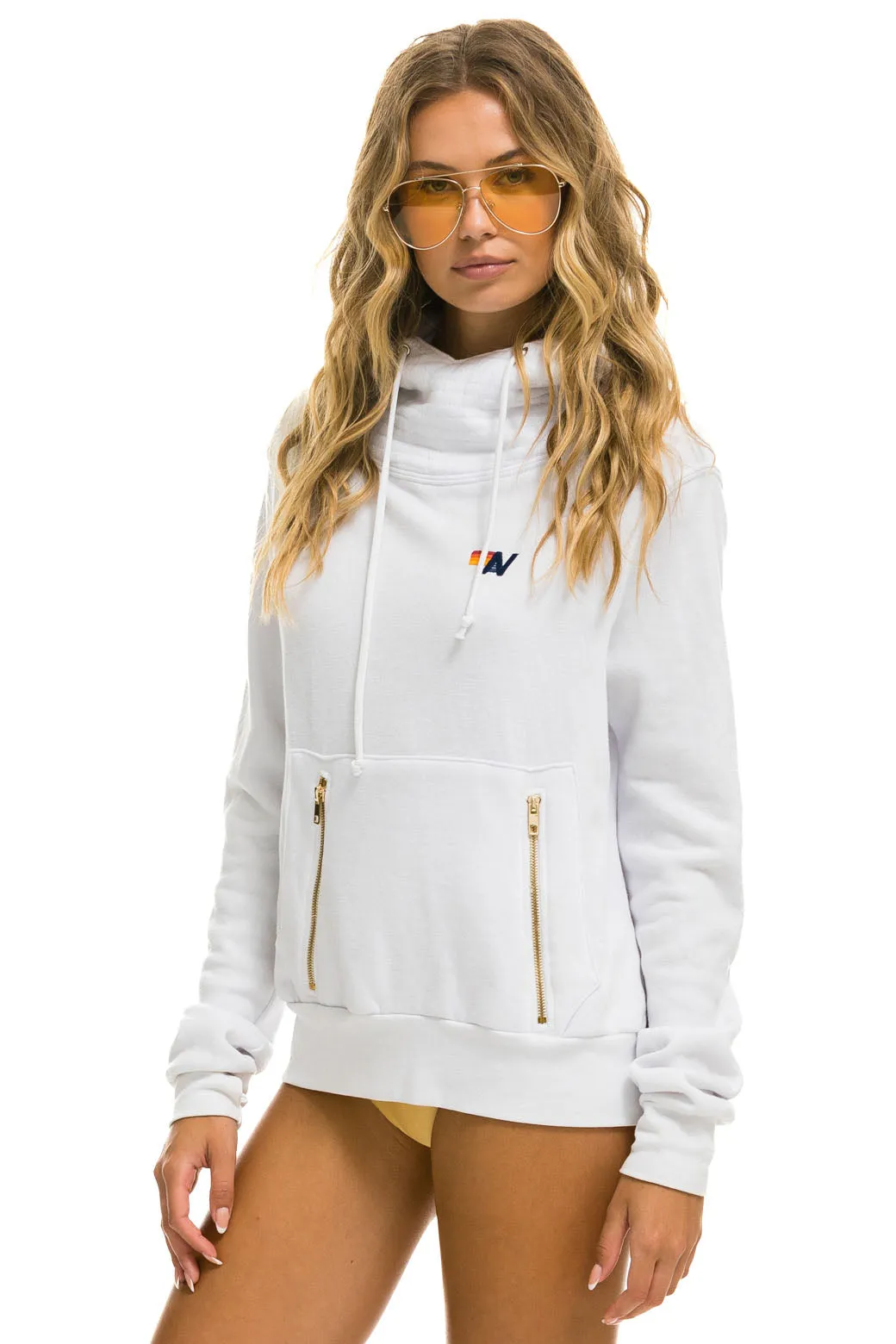 NINJA PULLOVER HOODIE - WHITE