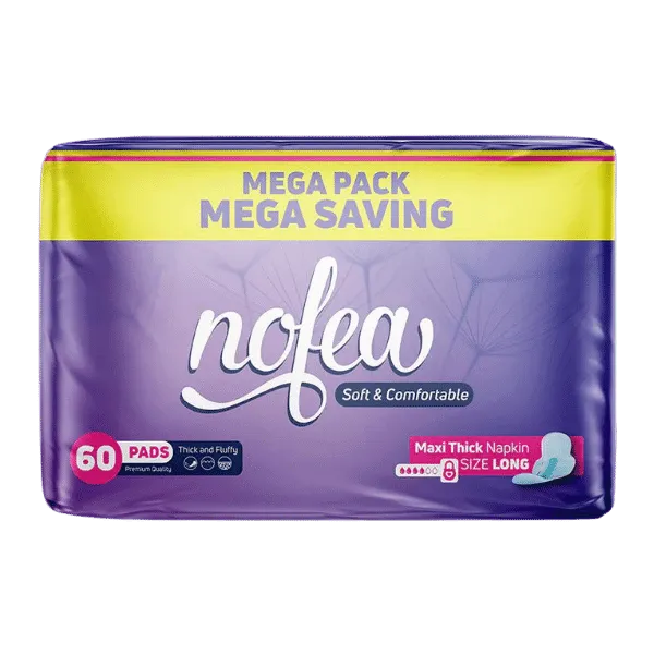 NOFEA MAXI THICK NAPKIN LONG 60PADS