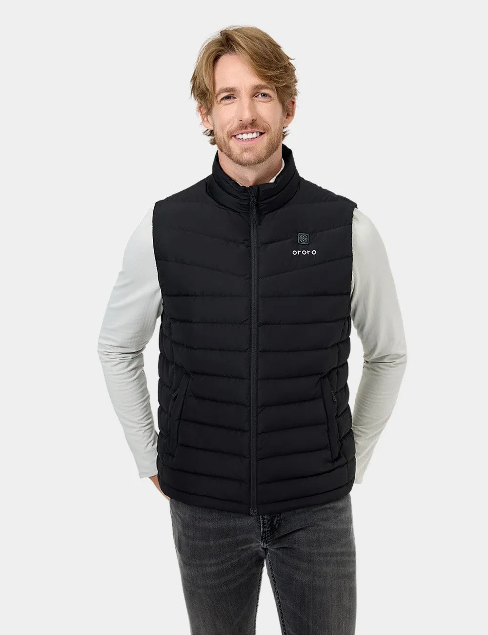 (Open-box) Men's Heated Lightweight Down Vest