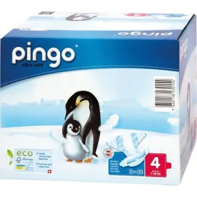 ORGANIC DIAPERS maxi Jumbo 7-18 kg Pinguin PINGO SWISS