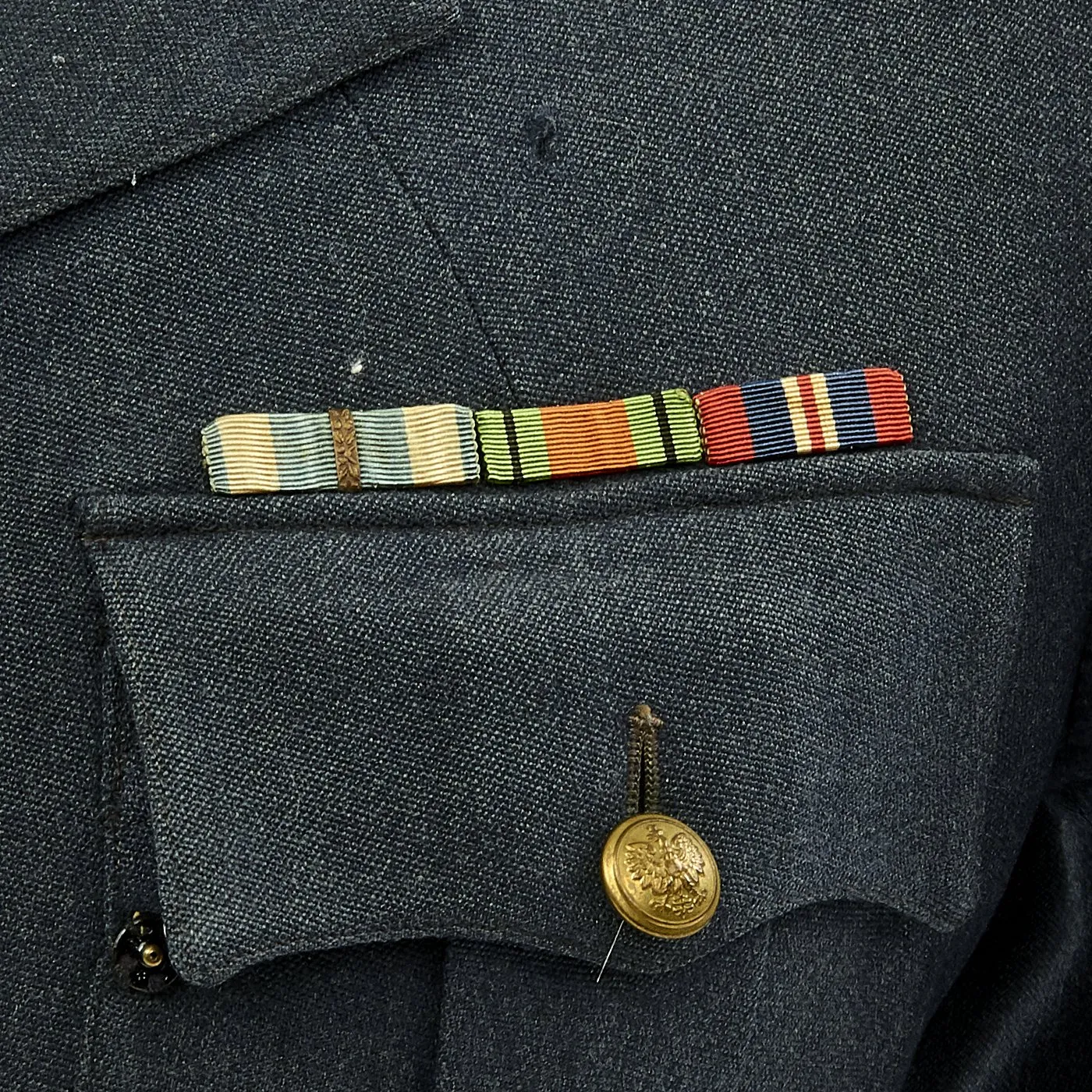 Original WWII Polish Air Forces RAF Flying Officer Uniform