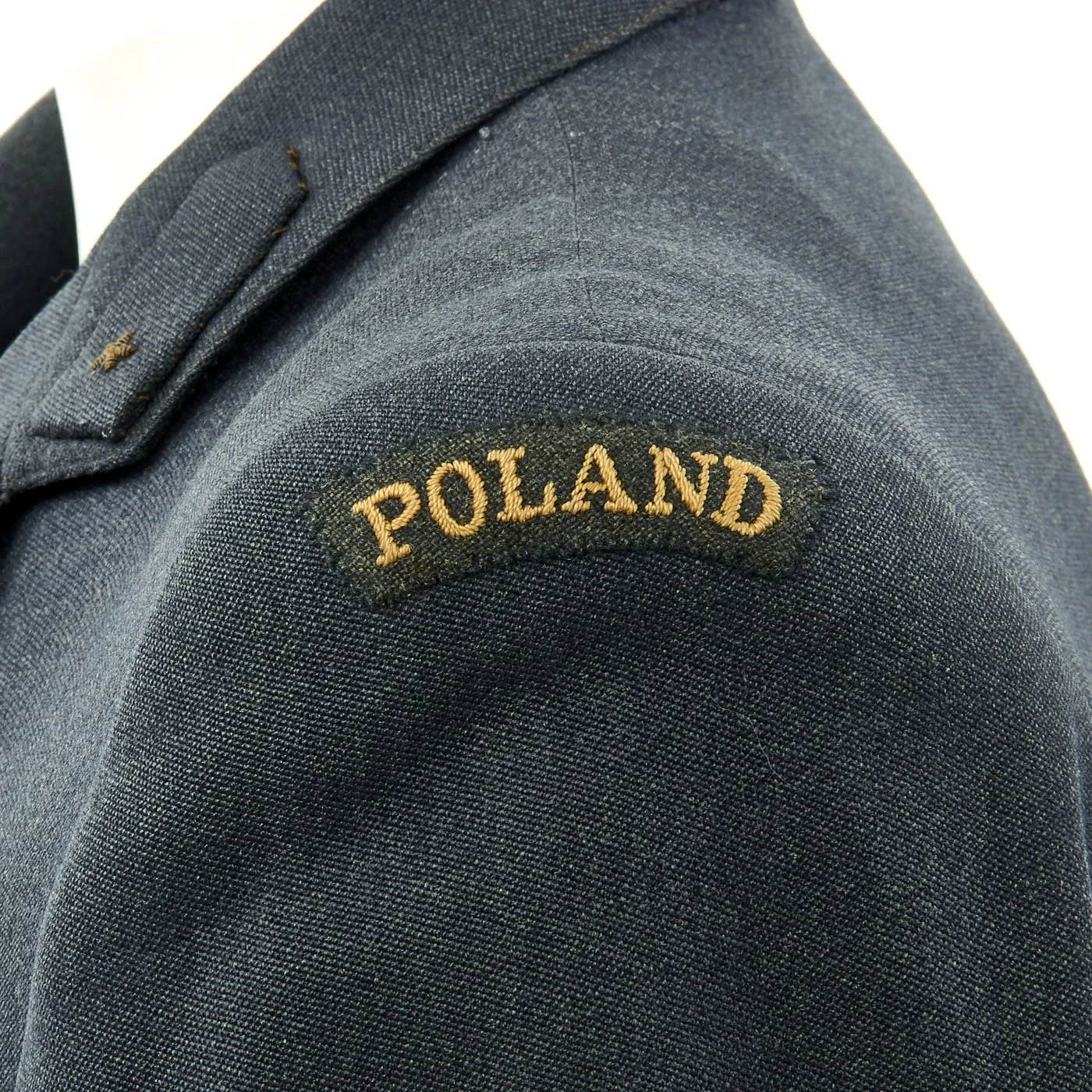 Original WWII Polish Air Forces RAF Flying Officer Uniform