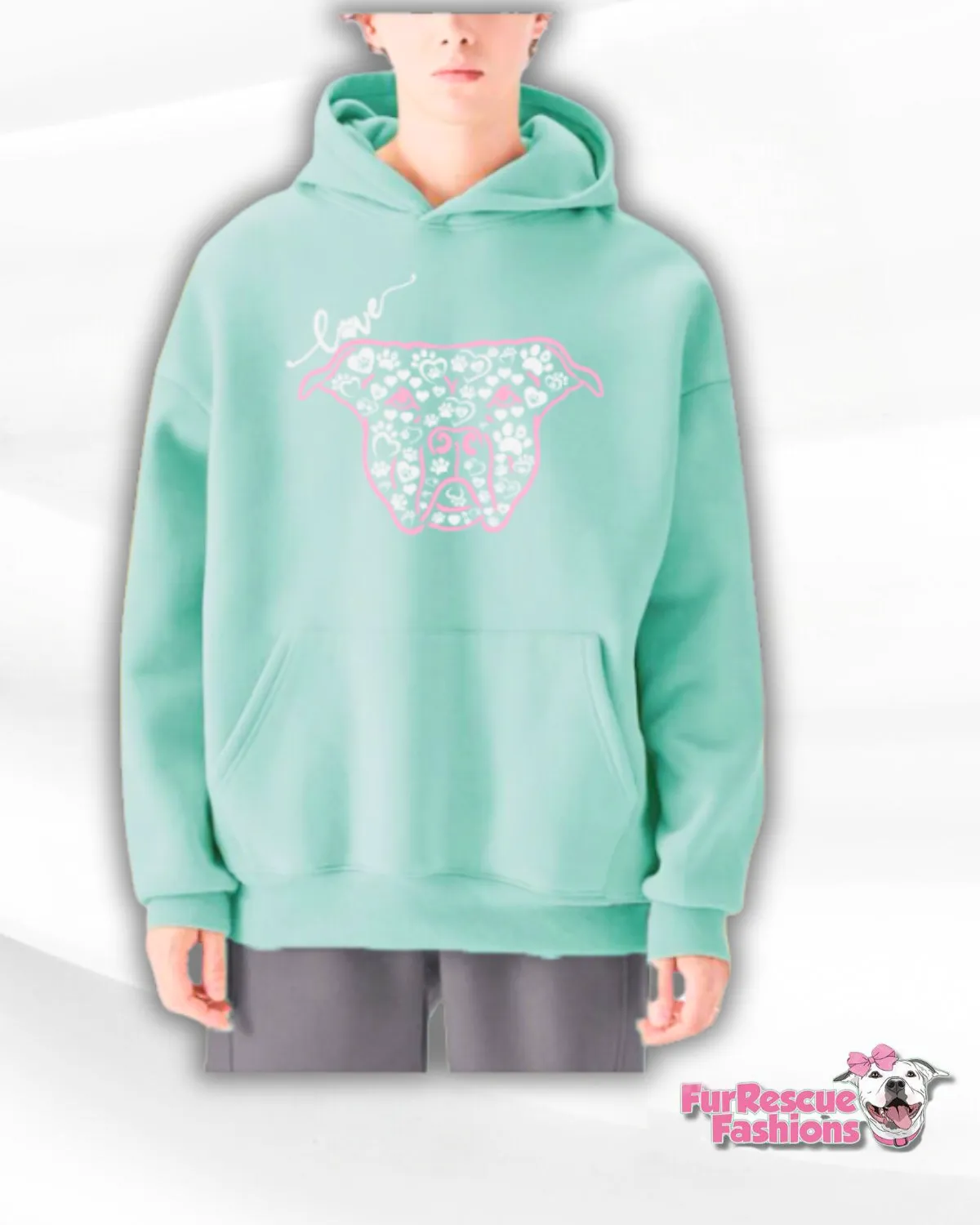 Pitties Are Love Human Hoodie (Different Colors)