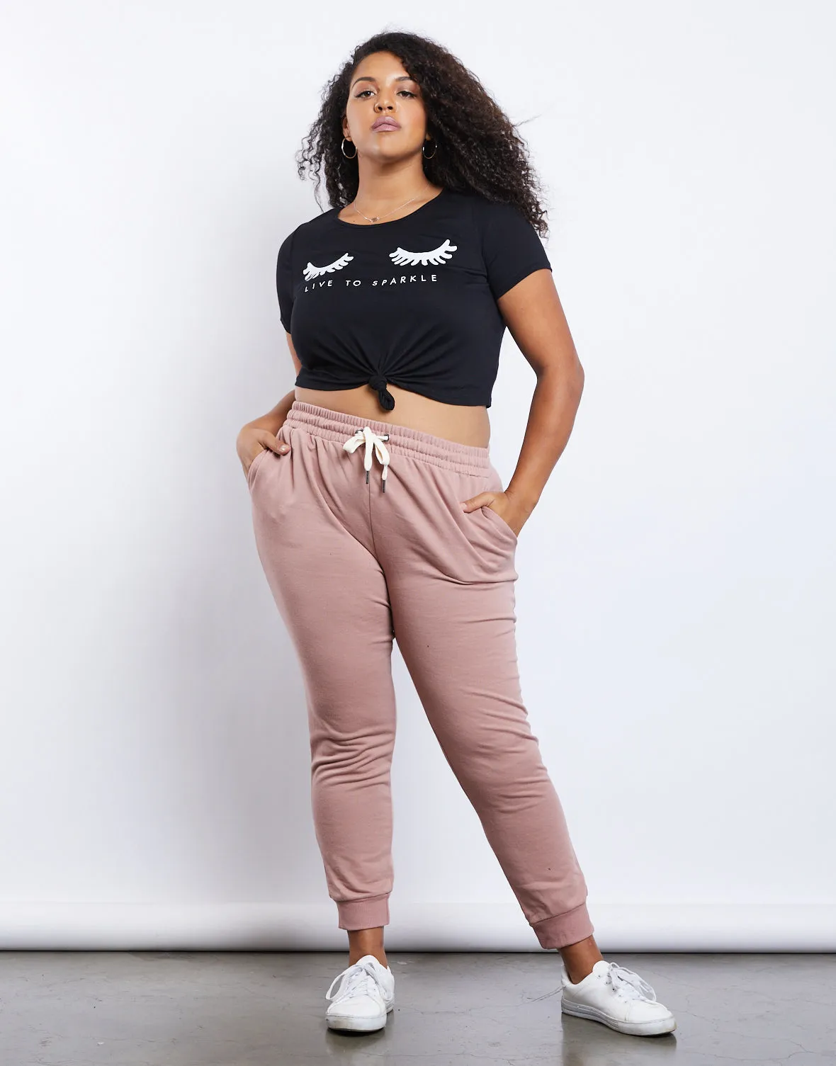 Plus Size Easy Does It Joggers